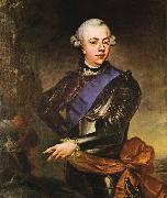 State Portrait of Prince William V of Orange Johann Georg Ziesenis